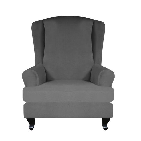 

non slip soft furniture protector removable washable wing chair cover couch dustproof full wrap modern slipcover high stretch covers