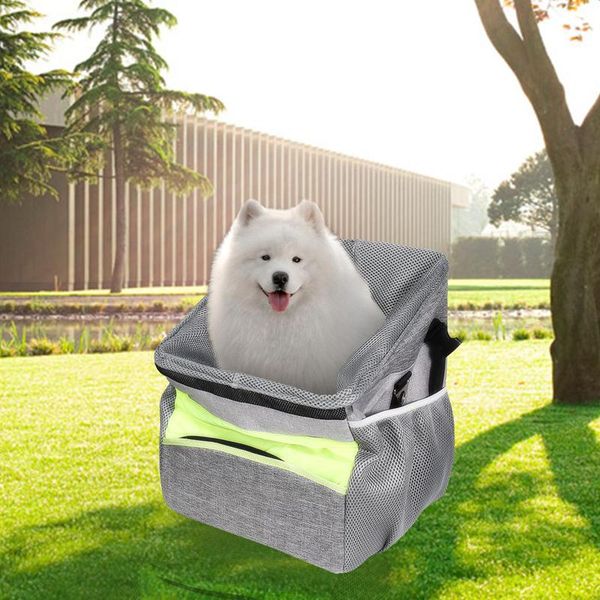 

bicycle front basket pet carrier frame bag multi-purpose handlebar dog cat travel outdoor camping car seat covers