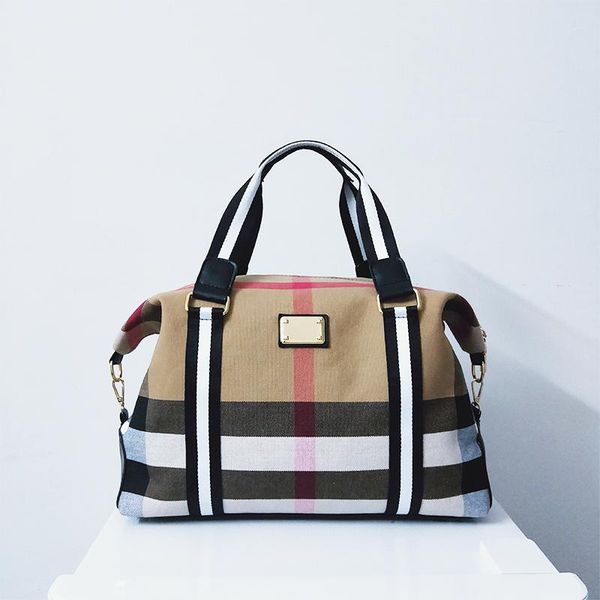 

duffel bags travel bag portable storage large capacity canvas female 2021 one-shoulder messenger lightweight luggage