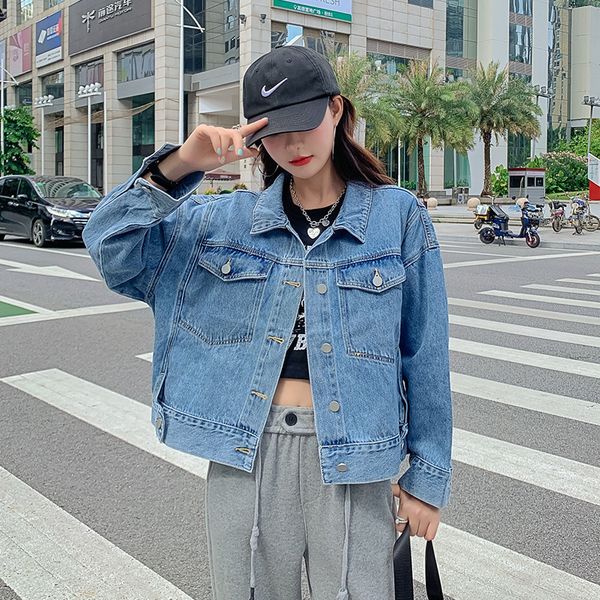 

luxury women's jackets cowboy et women's autumn short, Black;brown