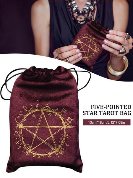 

storage bags velvet tarot card bag board game mini drawstring package
