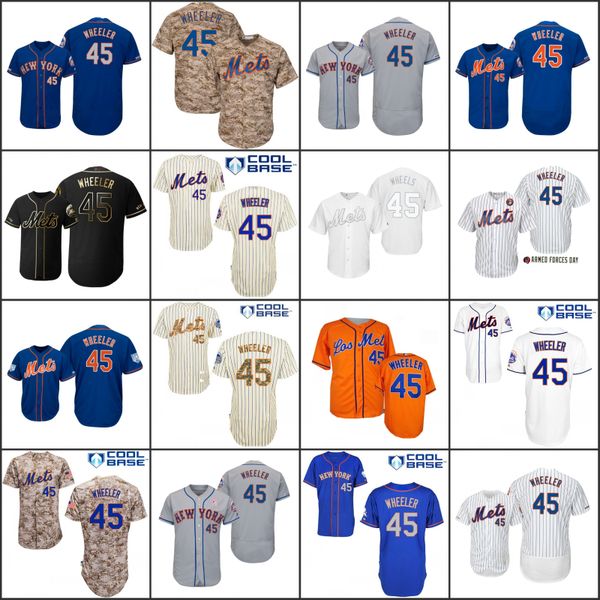 

new york mets men 45 zack wheeler wheels women youthjersey, Black;red