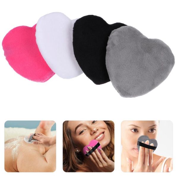 

sponges, applicators & cotton 4pcs makeup puffs heart shape facial powder puff beauty sponges blender