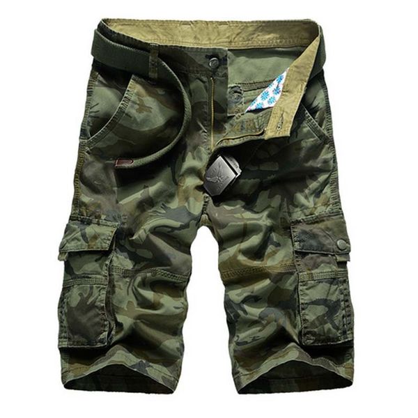 

millitary sale army men's camouflage size shorts men mens plus shorts loose casual men cargo homme, White;black