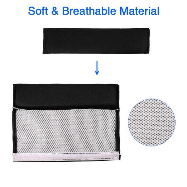 

safety belts & accessories 100% brand seat belt cover 4pcs black for car truck practical to use