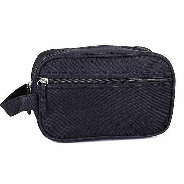 

men travel portable wash bag zipper cosmetic makeup necessaries organizer storage pouch business toiletry beauty make up case bags & cases