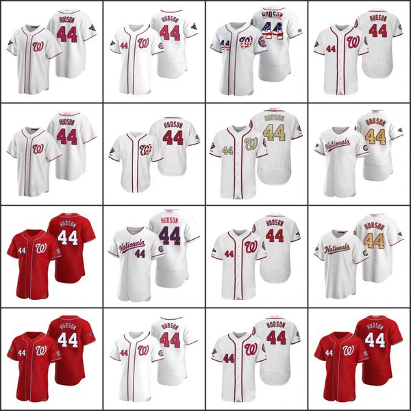 

washington nationals men 44 daniel hudson women youthjersey, Black;red