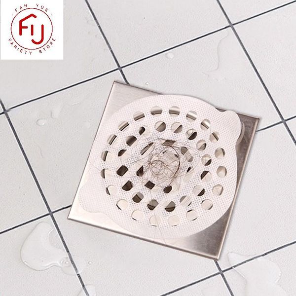 

other bath & toilet supplies 15/12pcs disposable bathroom sewer outfall sink drain hair ser filter catcher sticker kitchen antiblocking