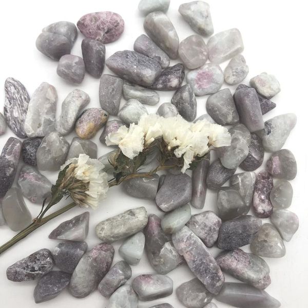 

decorative objects & figurines 2 size natural plum blossom tourmaline gravels healing decoration quartz crystals polished stones 50g