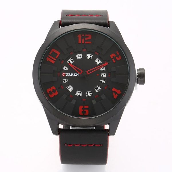 

wristwatches trend men's watch calendar belt quartz waterproof shi ying, Slivery;brown