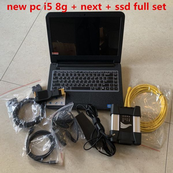 

for bmw icom next diagnostic tool scanner 3in1 lapnew i5 8g software 720gb ssd install windows10 full set for sale ready to work