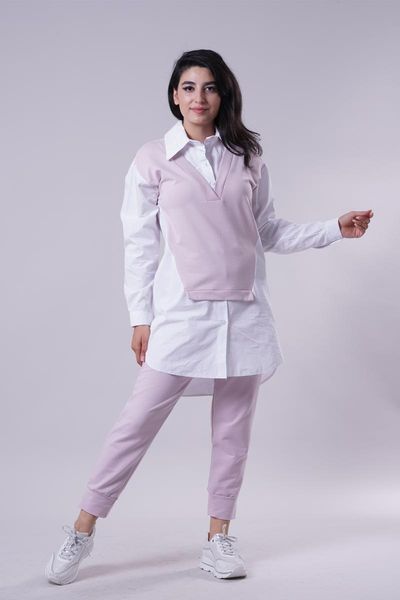 

women's blouses & shirts manga front detailed shirt tunic, White