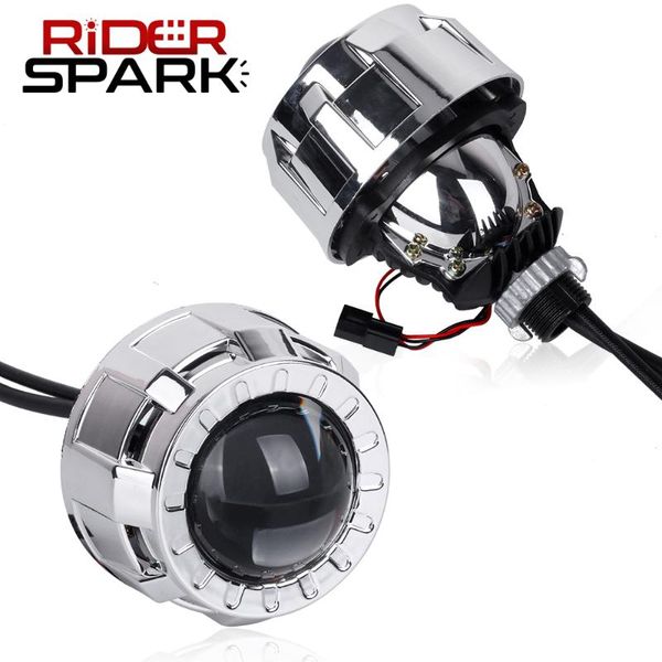 

car headlights 2.0'' mini retrofit projector bi-led lenses for led lights h7 h4 9005 9006 cars accessories 5110lm 5500k auto lens