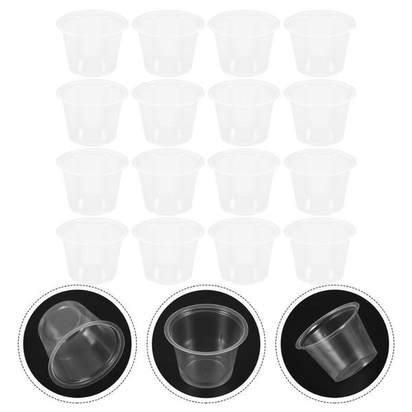 

candle holders 100pcs disposable cups mall beverage tasting simple dessert
