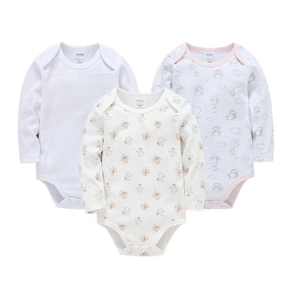 

rompers 2021 brand infant baby girls bodysuit born girl boys clothes body long sleeve 100% cotton baby's underwear pajamas, Blue