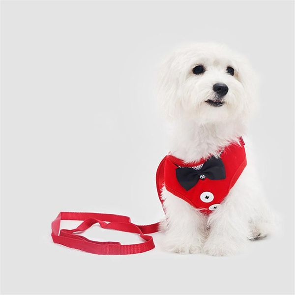

pet leash dog chest harness vest type clothes rope collars & leashes