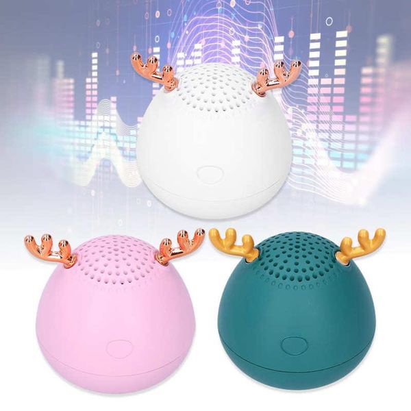 

deer wireless bluetooth mini speaker high volume portable audio compatible for computer/phone speakers