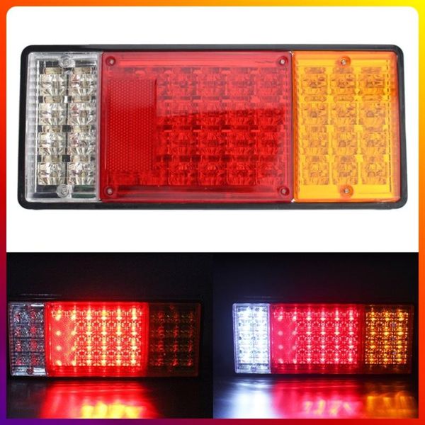 

car headlights led taillight rear tail safety warning signal lights 140-2/44led + sponge traffic beacon