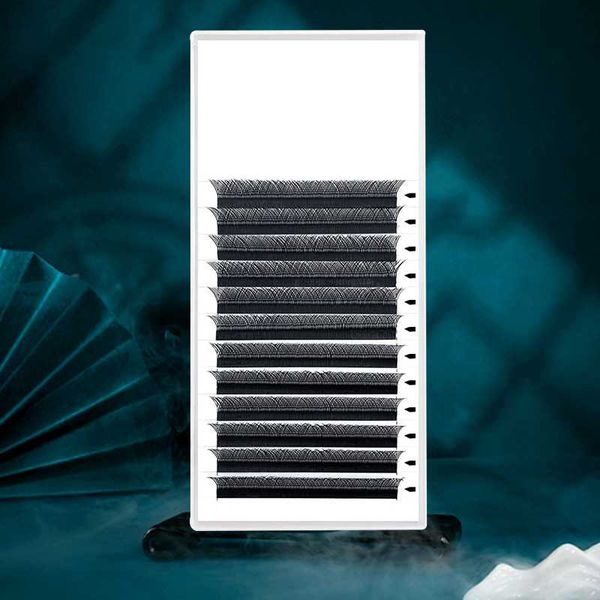 

false eyelashes yy eyelash volume fans synthetic lashes for 0.07 c d 8-14 individual extension vendor mink individuals lash tray