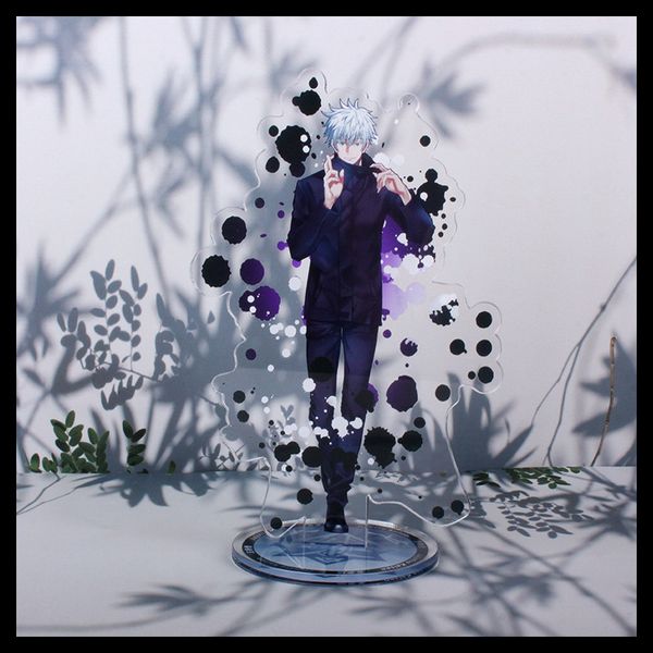 

jujutsu kaisen animated ink painting character peripheral decorations high-quality acrylic fan collection