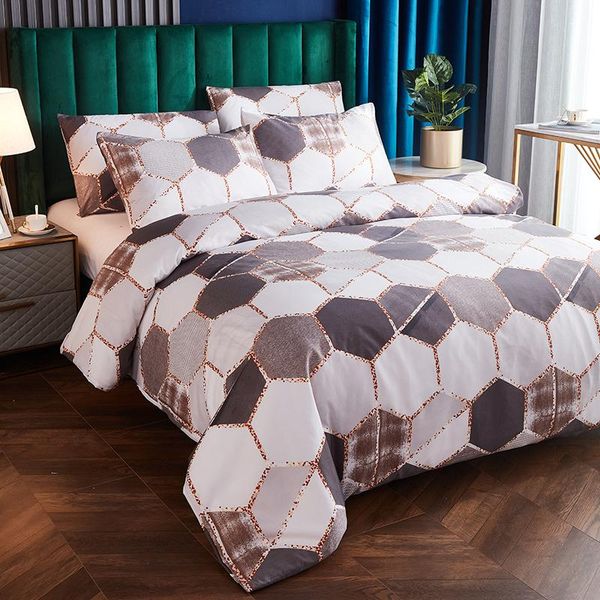 

duvet cover set geometry bedding  comforter bed dd03# sets