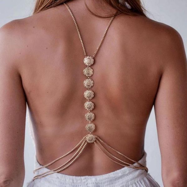 

other fashion body jewelry bikini waist chain harness necklace belly necklaces for women jewellery an746, Slivery;golden