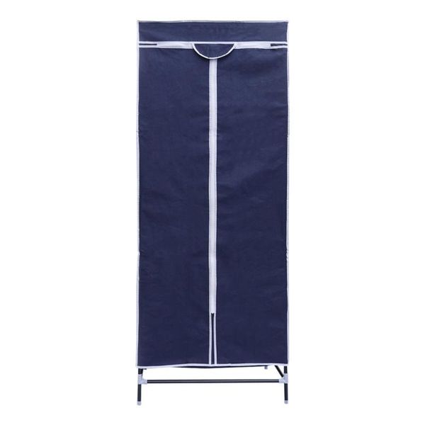 

storage drawers high-grade non-woven fabric portable wardrobe closet organizer with metal shelves for school stude