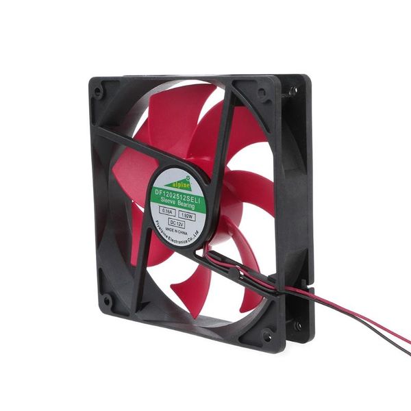 

mini 120x120x25mm dc 12v 0.16a 2 pin 7-blade blower cooling fan cooler 12025 32cb fans & coolings