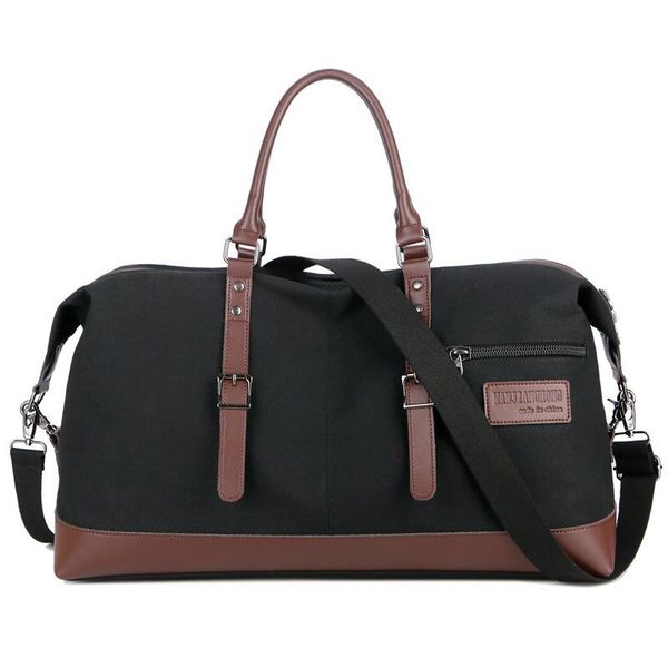 

duffel bags men'bag travel leisure shoulder bag black handbag large luggage male duffle tote crossbody