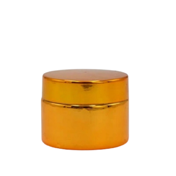 

storage bottles & jars 50g empty gold glass jar 30g cosmetic bottle high grade cream packaging container refillable bottle15pc/lot