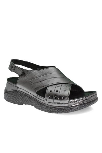 

sandals 20339 women's leather, Black