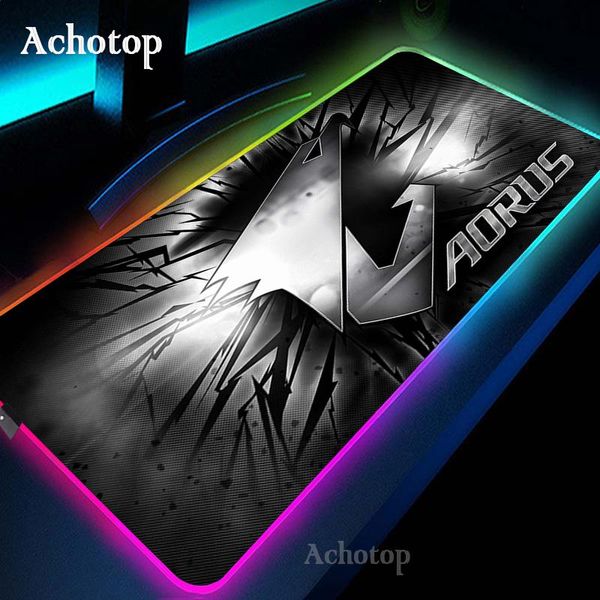 

mouse pads & wrist rests aorus pad gaming large rgb overlock rubber mausepad xxl 900x400 pc gamer computer keyboard mause mat desk