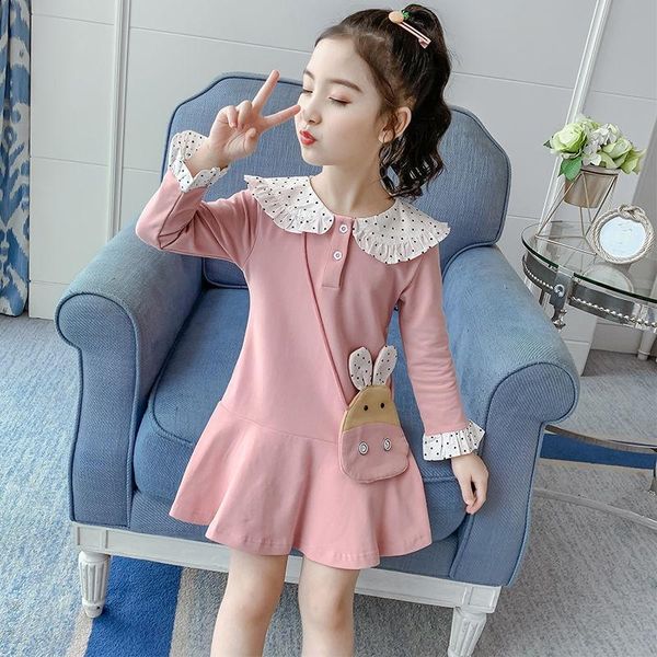 

girl's dresses kids summer girls 2021 dress for 12 children's clothing 9 student fashion 7 8 years old, Red;yellow