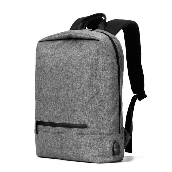 

backpack men anti-theft lapschool bag casual daypack usb charging port