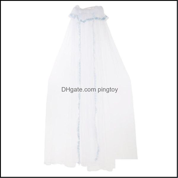 

nursery baby, kids & maternityelegant round dome crib lace floor type mosquito net bed canopy bedding netting infant baby tent drop delivery