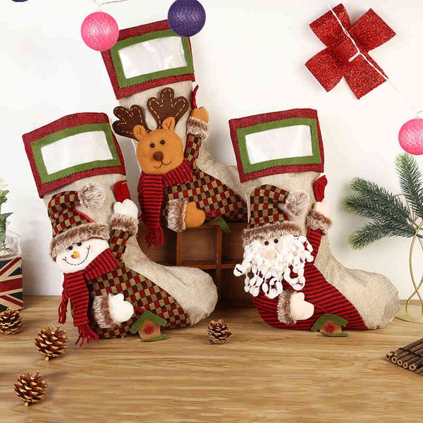 

christmas new supplies gift bag decorations pendant socks pendant candy christmas