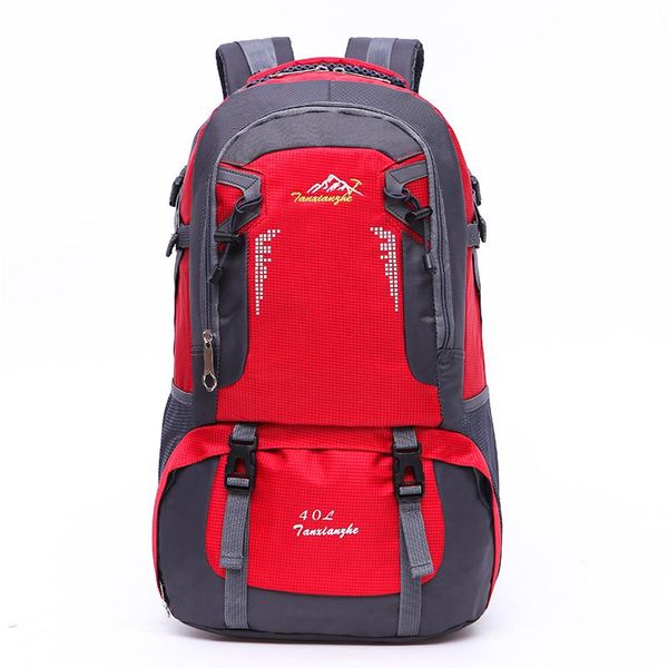 

multifuctional outdoor bags men women camping mountaineering backpack waterproof 40l climbing traveling