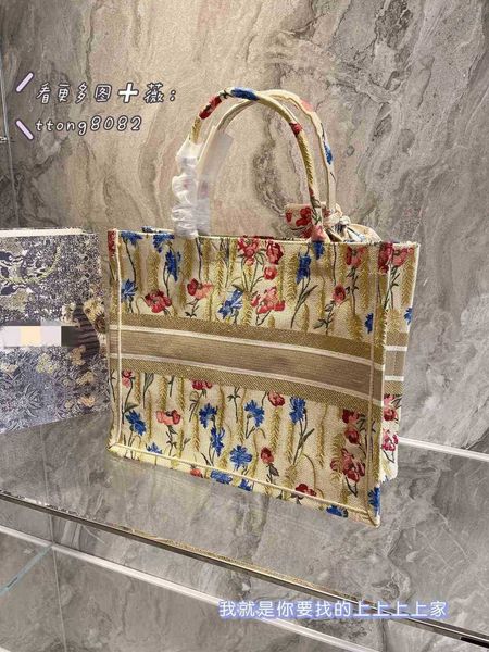 

2021 new wheat ear embroidery tote pastoral one shoulder bag lady fusanghua shopping bag bags factory outlet