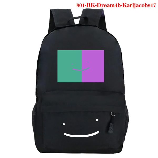 

backpack dream team daily karljacobs print student boys girls bag fashion bookbag