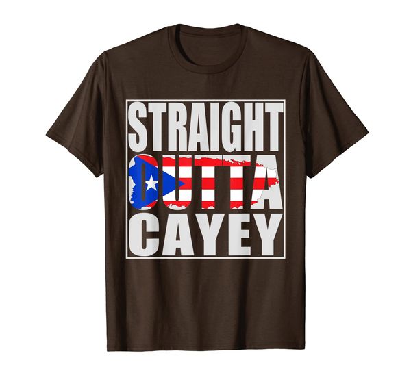 

Straight Outta Cayey Puerto Rico T-Shirt, Mainly pictures