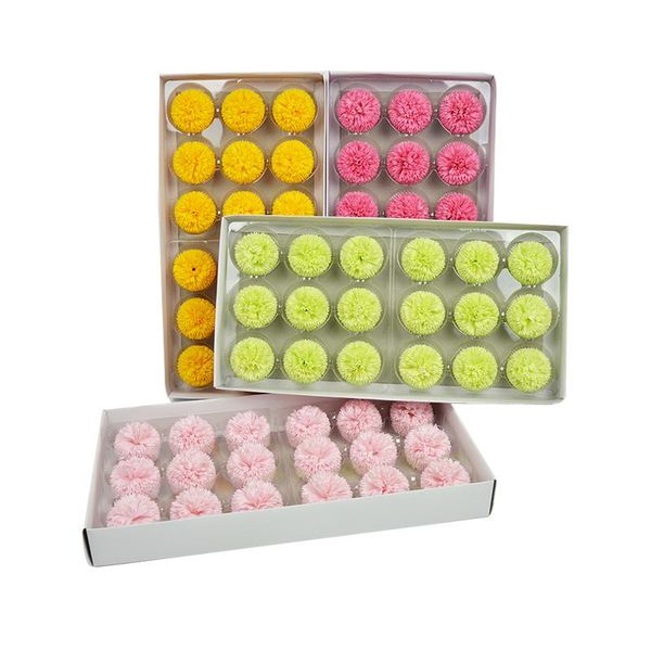 

decorative flowers & wreaths artificial diy valentine's day gift mother's wedding home decoration dandelion carnation soap flower