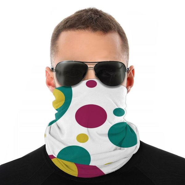 

scarves mixed bubbles magic scarf half face mask halloween neck warmer balaclava bandanas polyester headwear biking hiking, Blue;gray