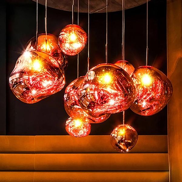 

pendant lamps nordic lava led lights modern living room bedroom lustre pvc hanging lamp indoor lighting art home fixtures