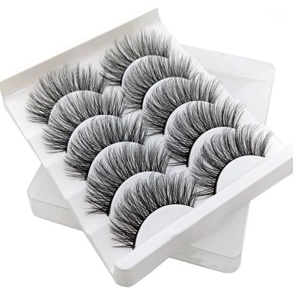 

pairs 3d mink false eyelashes beauty lashes wispy fake makeup maquiagem1