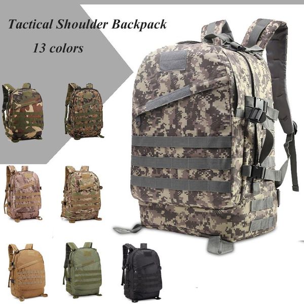 

outdoor bags camoufalge 3d molle backpack 600d oxford tactical for paintball hunting camping hiking backpacks