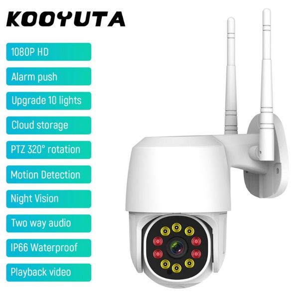 

wifi camera ptz 320Â°rotation night vision two way audio motion detection review wireless security surveillance camer ip cameras