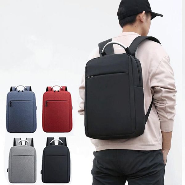 

backpack aluminum ring computer bag multifunctional business laptop
