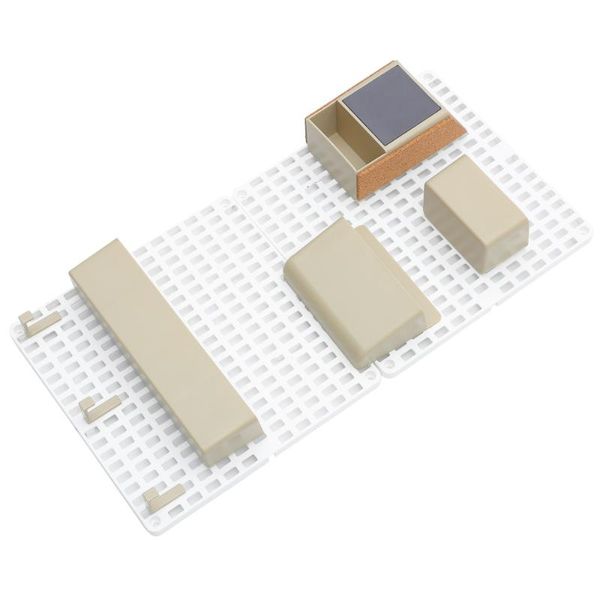 

hooks & rails 1 set pegboard organizer hanging board wall storage rack holder