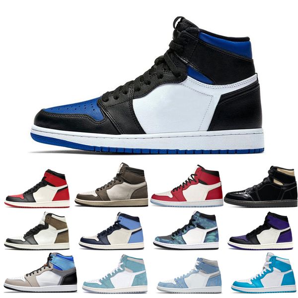 

2022 1s man's basketball shoes turbo unc dark mocha obsidian tie dye court purple bred toe cactus jack chicago twist university blue wh