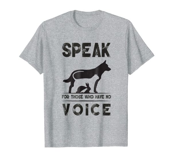 

speak for those who have no voice t-shirt, White;black